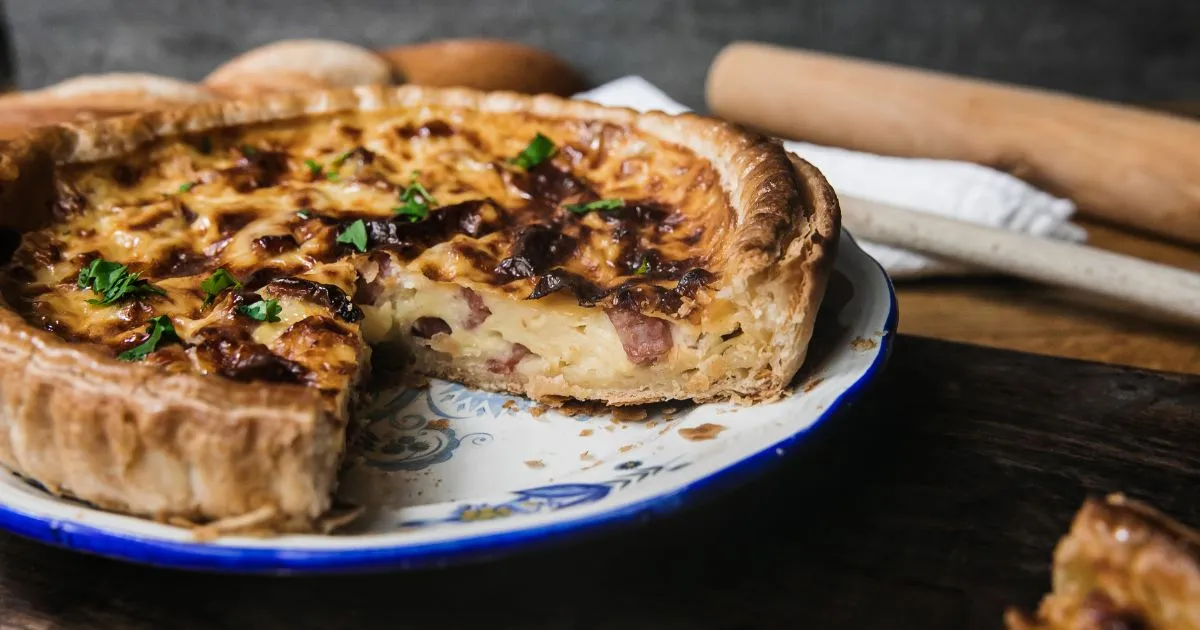 sausage quiche