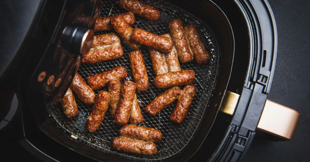 air fryer chicken sausage